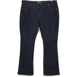Old Navy The Flirt Bootcut Jeans‎ Stretch Dark 18 x 31